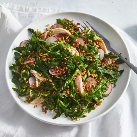 Salade de poulet et farro